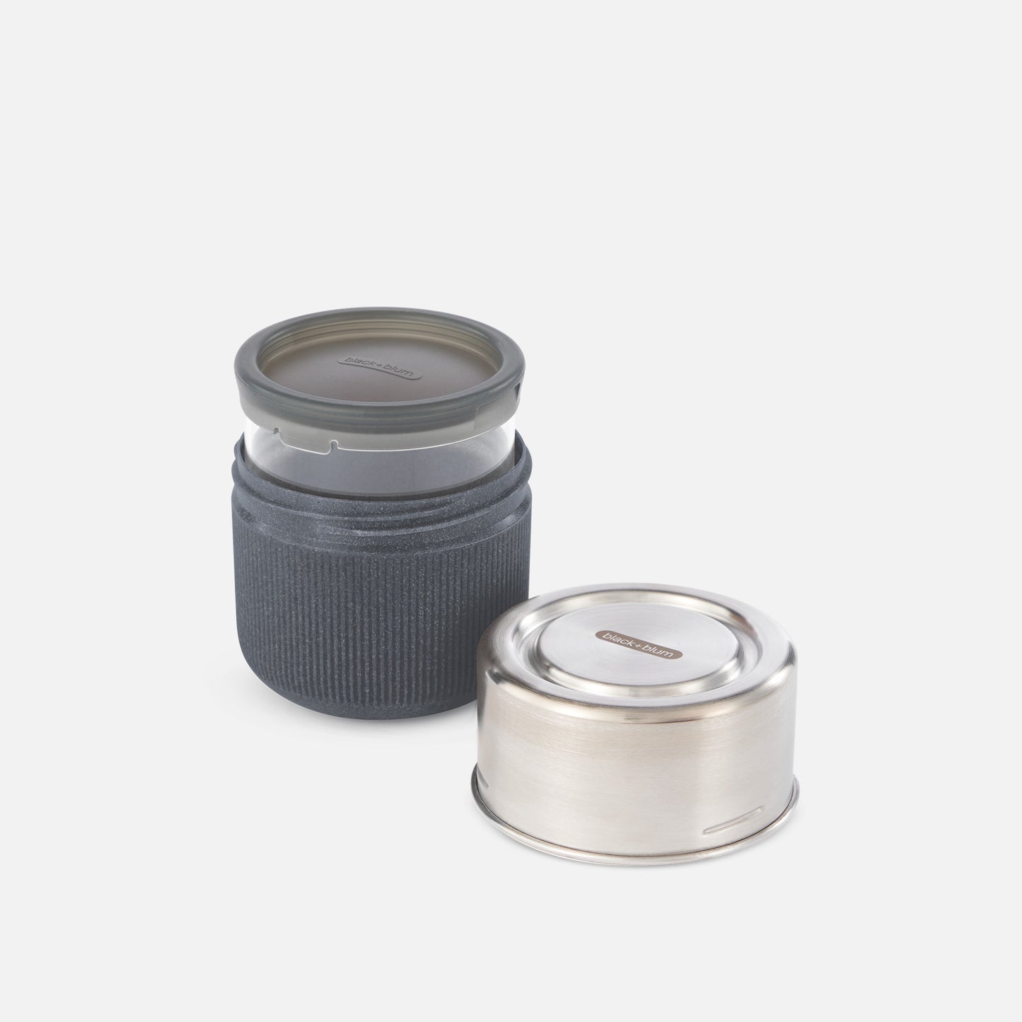 GLASS LUNCH POT