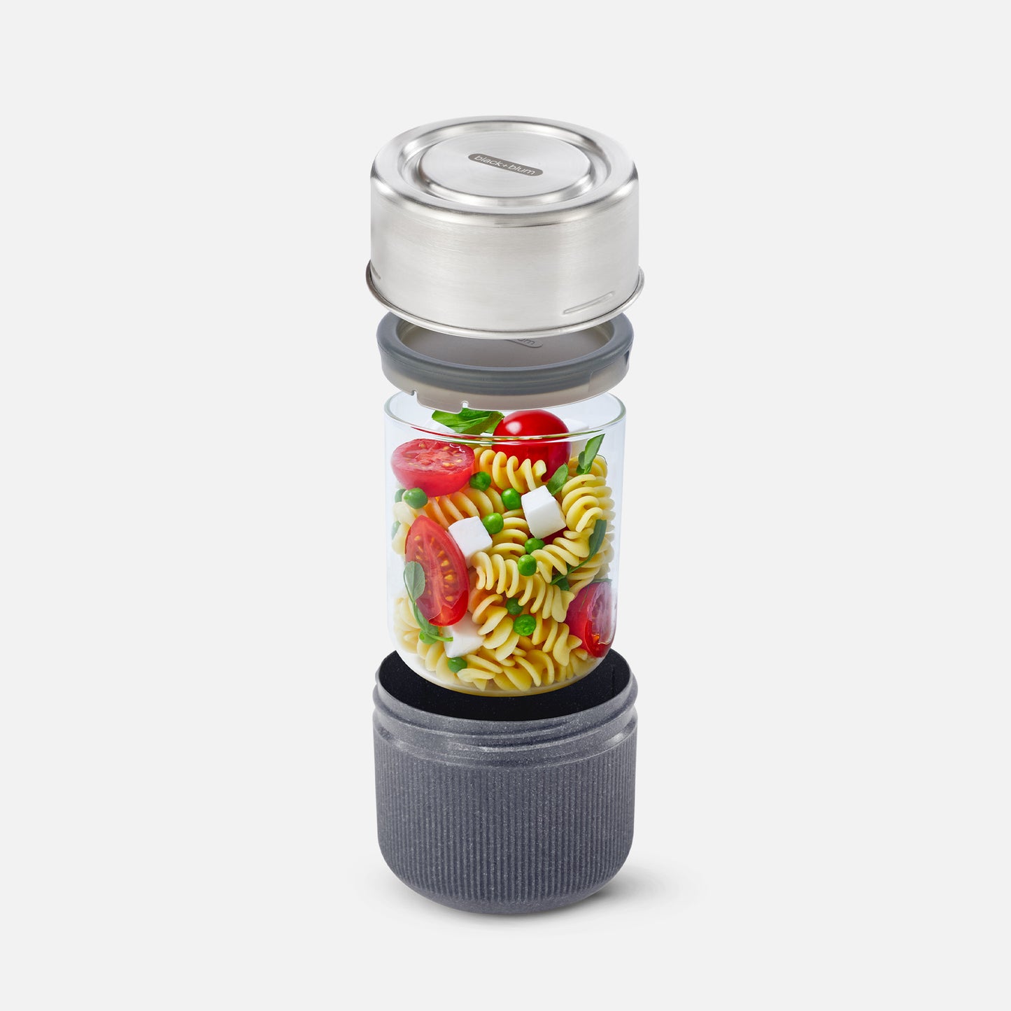 GLASS LUNCH POT