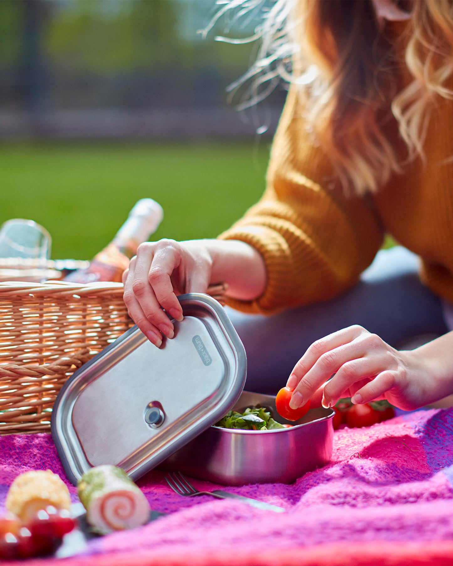 STAINLESS STEEL LUNCH BOX LARGE