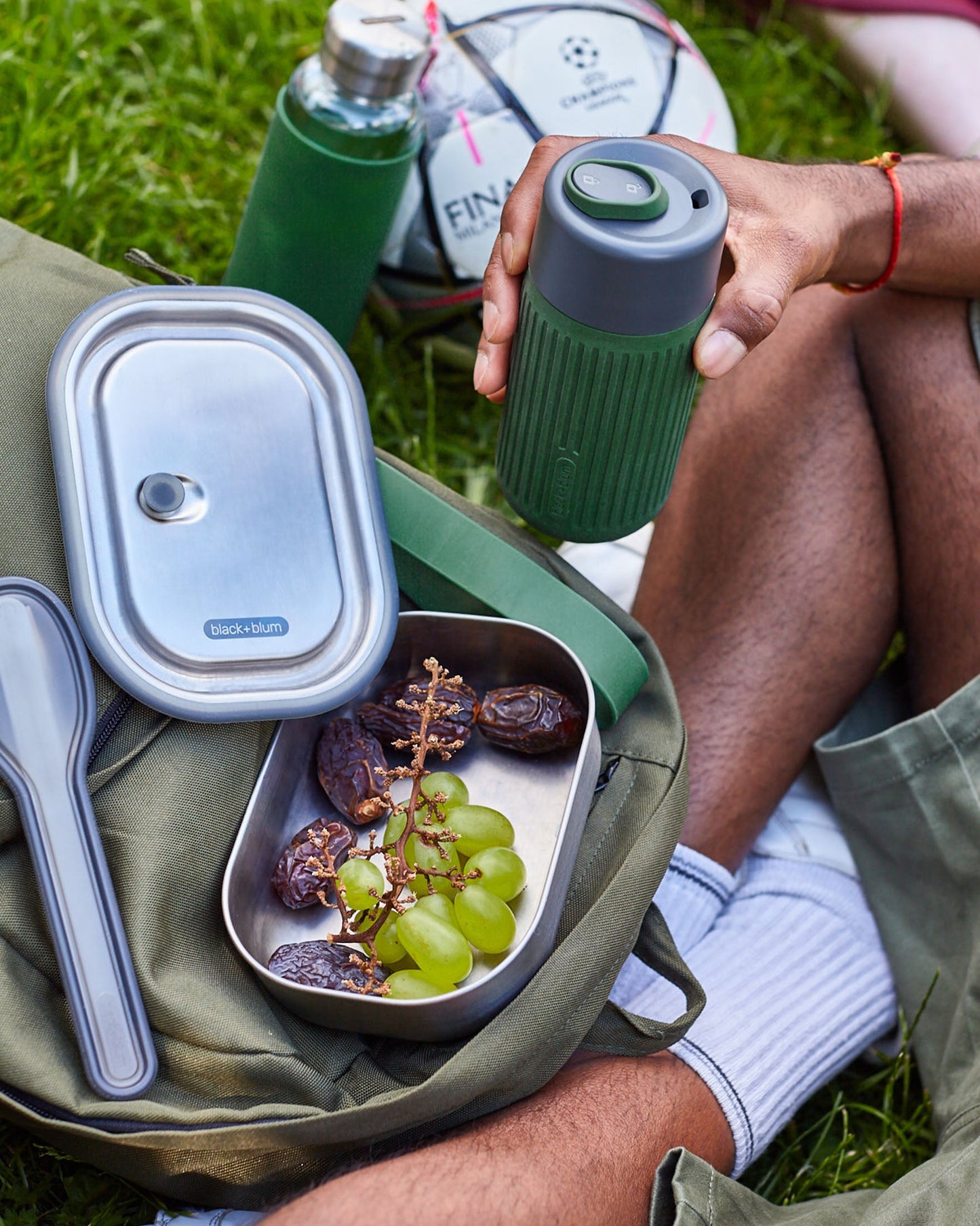 STAINLESS STEEL LUNCH BOX - orange