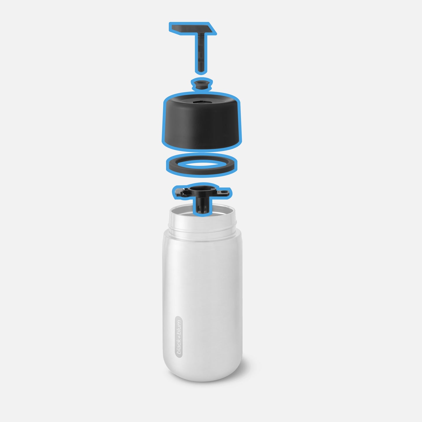 Replacement TRAVEL CUP - FULL LID (includes locking mechanism and seals)
