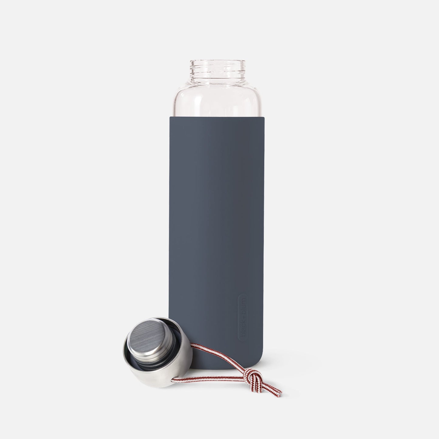 GLASS WATER BOTTLE - coral