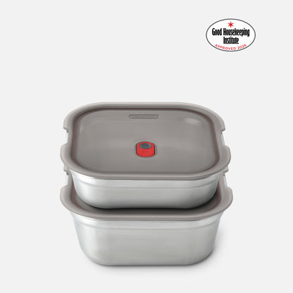 MEAL PREP SQUARE BOX SET X2