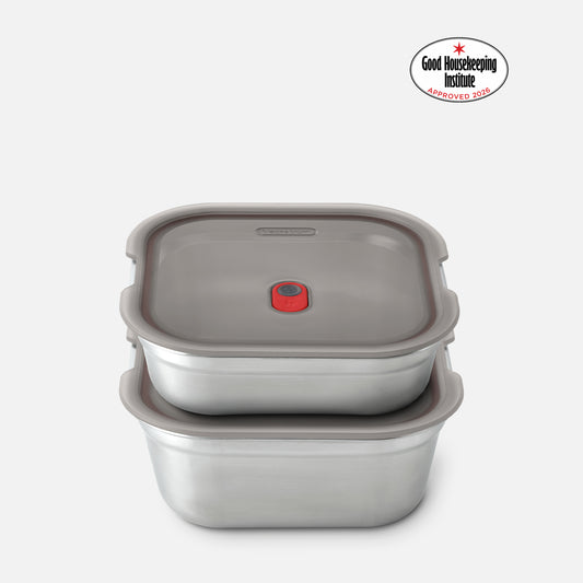 MEAL PREP SQUARE BOX SET X2