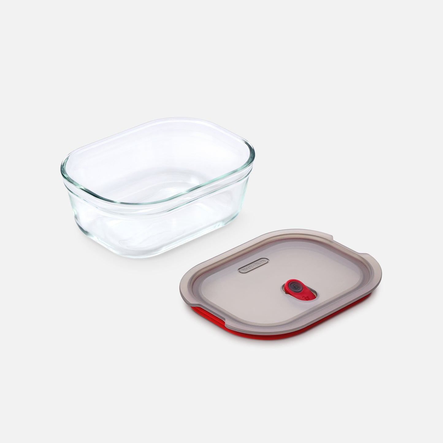 STACK + NEST GLASS FOOD CONTAINERS X3