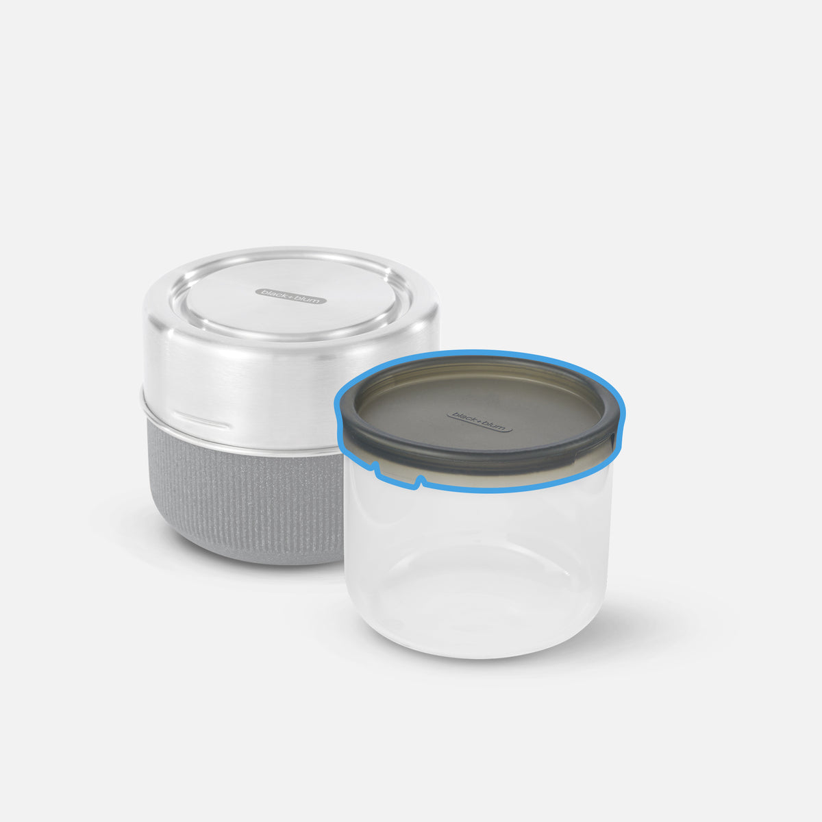 Replacement GLASS LUNCH POT LARGE SILICONE LID