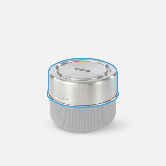 Replacement GLASS LUNCH POT LARGE - Stainless Steel Lid