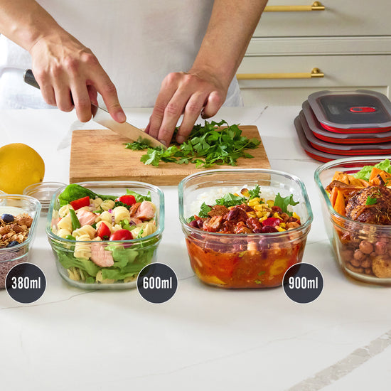 glass food containers