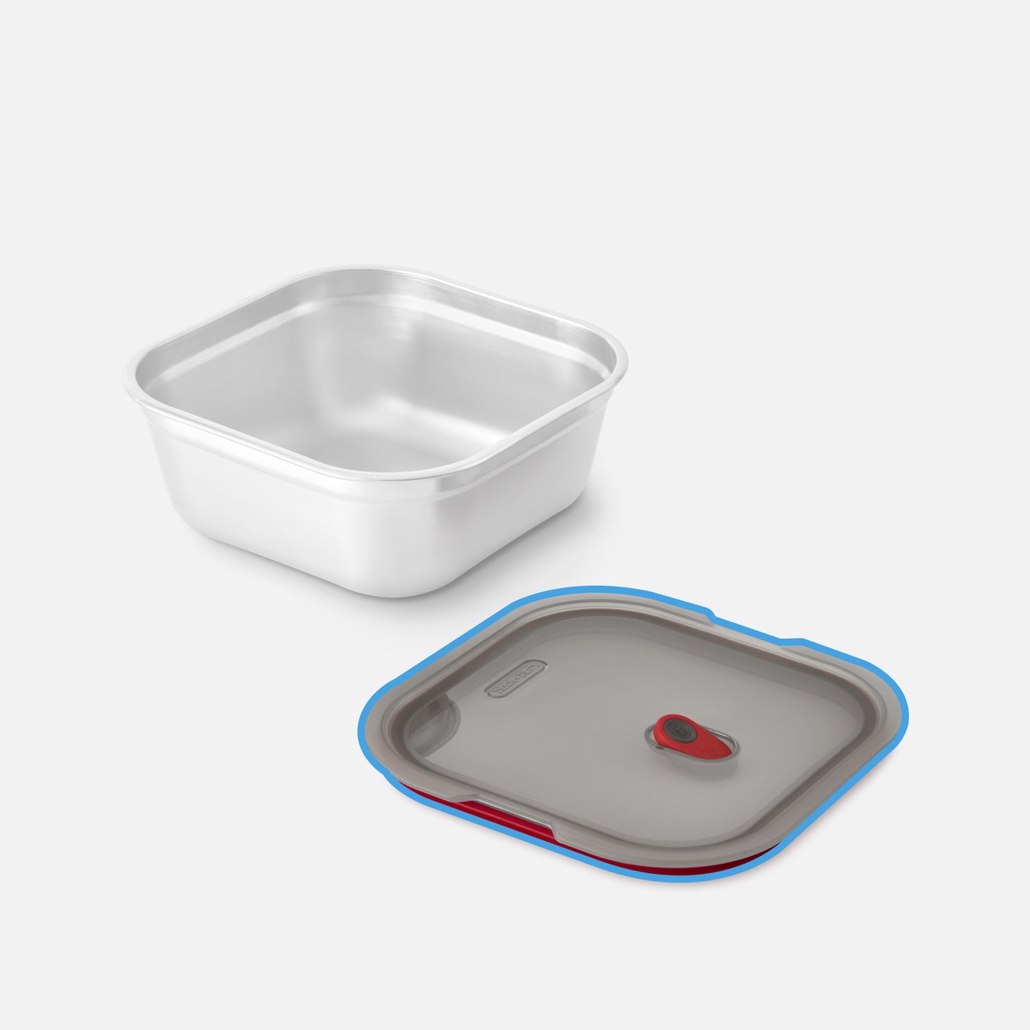 Replacement MEAL PREP SQUARE BOX - Lid with seal