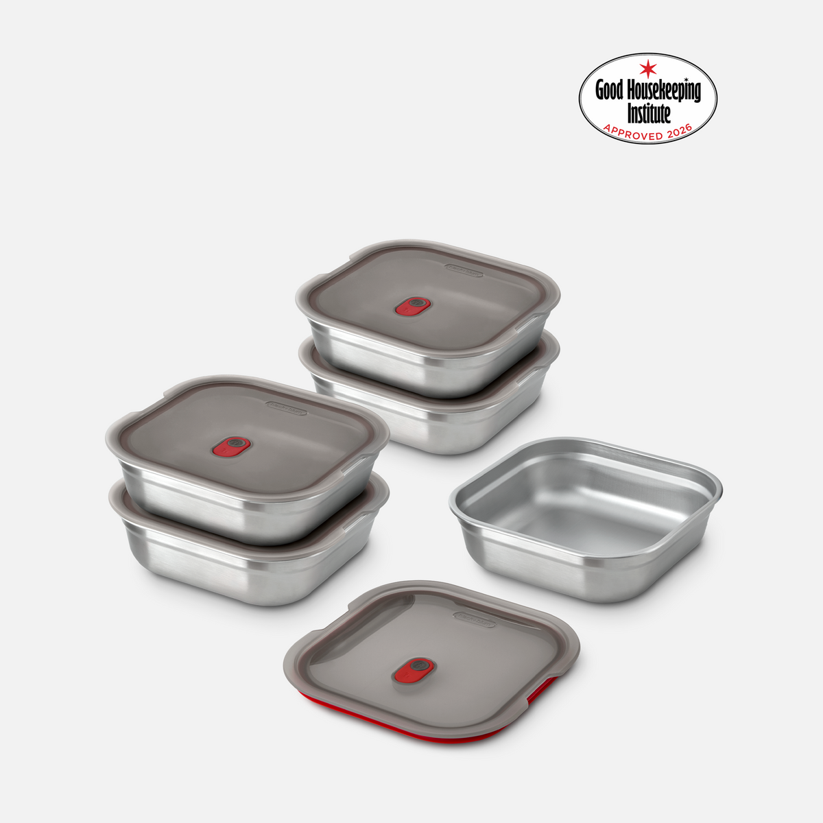 MEAL PREP SQUARE BOX SET X5