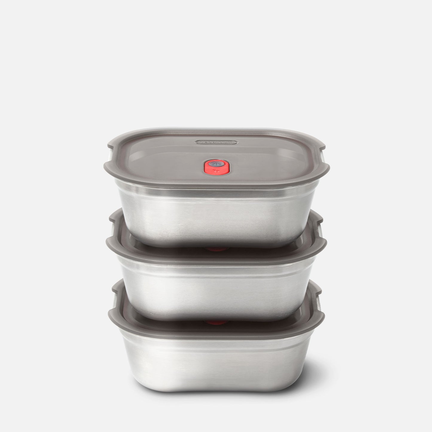 Black+Blum, Stainless Steel Meal Prep Food Box Set Of 5